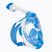 Maska pełnotwarzowa do snorkelingu AQUASTIC KAI niebieski