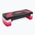 Step do aerobiku TREXO 3 stopniowy max 250kg różowy