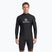 Longsleeve do pywania Aquastic RIMOS LS UV 50+ UPF czarny