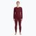 Komplet bielizny termoaktywnej damskiej WOOLCANO Merino SET0543 bordowy
