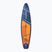 Zestaw deska SUP pompowana AQUASTIC Perth Sport 11'4" MSL allround pomarańczowy