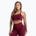 Biustonosz treningowy Gym Glamour Push Up 2.0 merlot