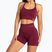 Spodenki treningowe damskie Gym Glamour Push Up 2.0 merlot