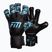 Rękawice bramkarskie Football Masters Invictus X Training black/blue