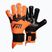 Rękawice bramkarskie Football Masters Invictus X PRO orange fluo