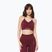 Biustonosz treningowy Carpatree Allure Seamless burgundy