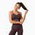 Biustonosz treningowy Carpatree Allure Seamless berry brown
