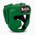 Kask bokserski RAJA BOXING Genuine Leather green