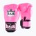 Rękawice bokserskie RAJA BOXING Single Semi Leather pink
