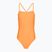 Strój pływacki jednoczęściowy damski Clap Dwuwarstwowy Wiązany summer orange
