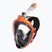 Maska pełnotwarzowa do snorkelingu AQUA-SPEED Spectra 2.0 czarna/pomarańczowa