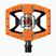 Pedały rowerowe Crankbrothers Double Shot 2 orange/black/orange