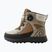 Śniegowce dziecięce Reima Hallava Quicklock earthy beige