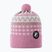 Czapka zimowa dziecięca Reima Moomin Flinga grey pink