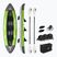 Kajak pompowany 3-osobowy Aqua Marina Laxo Recreational Kayak 12'6" 380 cm green