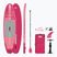 Zestaw deska SUP pompowana Aqua Marina Coral 10'2" raspberry