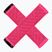 Chwyty kierownicy Lizard Skins Single-Clamp Strata neon pink