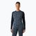 Bluza termoaktywna damska Helly Hansen Lifa Merino Midweight Graphic Crew navy nordic rose aop