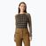 Bluza termoaktywna damska Helly Hansen Lifa Merino Midweight Graphic Crew sepia houndstooth aop