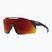 Okulary przeciwsłoneczne Smith Attack MAG MTB  matte black/chromapop red mirror/low light amber