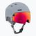 Kask narciarski HEAD Rachel Pro grey/red yellow
