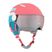 Kask narciarski dziecięcy HEAD Maja Visor pink/blue/silver red
