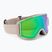 Gogle narciarskie HEAD Contex green/sand/fmr blue green