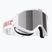 Gogle narciarskie dziecięce Bliz Liner Jr white pink logo/pink&silver mirror