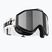 Gogle narciarskie dziecięce Bliz Liner Jr black white logo/brown&silver mirror