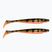 Przynęta gumowa Strike Pro Pig Shad Tournament 2 szt. czarno-złota TEV-SP172M-140