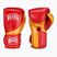 Rękawice bokserskie Cleto Reyes High Precision Training Leather red/gold