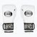 Rękawice bokserskie Cleto Reyes Velcro Sparring white/black