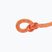 Lina wspinaczkowa Mammut 9.8 Crag Classic orange/white