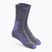 Skarpety trekkingowe damskie X-Socks Trek X Merino grey purple melange/grey melange