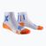 Skarpety do biegania męskie X-Socks Run Expert Ankle white/orange/twyce blue