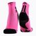 Skarpety X-Socks Run Discover Ankle fluo pink/x black