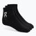 Skarpety On Running Logo Sock Mid 3 pary black