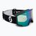 Gogle narciarskie SCOTT Shield black/white/amp aurora green chrome