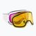 Gogle narciarskie damskie Giro Moxie white core light/amber pink/yellow
