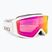 Gogle narciarskie Giro Index 2.0 white wordmark/vivid pink