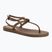 Sandały damskie Ipanema Atena brown/yellow