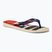 Japonki Havaianas Top Nautical beige straw / navy blue / ruby red