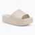 Klapki damskie Melissa Free Platform Ad beige