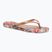 Klapki damskie Ipanema Verao Tropical beige/gold