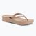 Japonki damskie Ipanema Mesh Chic Plat beige/glitter beige
