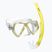 Zestaw do snorkelingu dziecięcy Mares Combo Zephir Junior yellow/clear