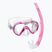 Zestaw do snorkelingu dziecięcy Mares Combo Seahorse pink/clear