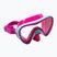 Maska do snorkelingu dziecięca Mares Turtle aqua/pink