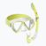 Zestaw do snorkelingu dziecięcy Mares Combo Pirate Neon yellow/white/clear 411788SF