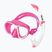 Zestaw do snorkelingu dziecięcy SEAC Bella pink